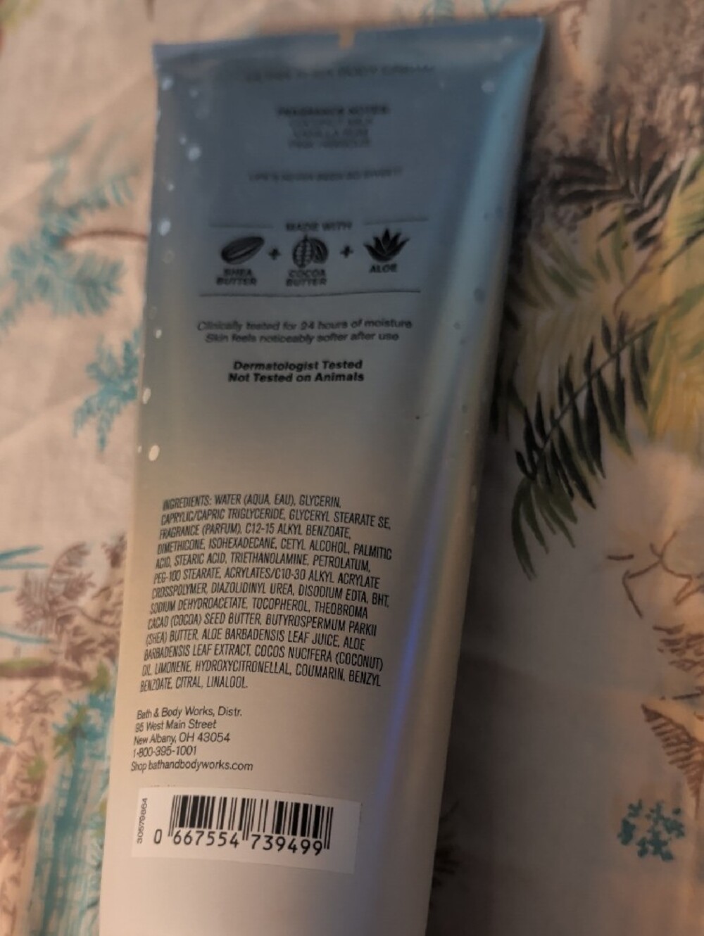Bath & Body Works Fresh Coconut Colada Ultra Shea Body Cream — New - Picture 2 of 2